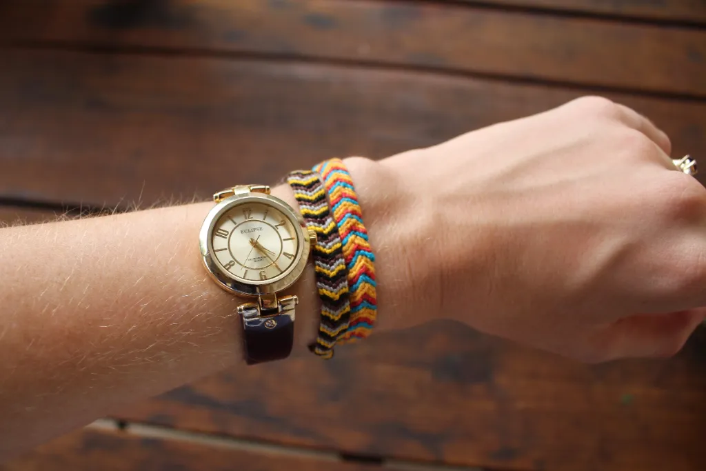 How to Stack Bracelets with Watch
