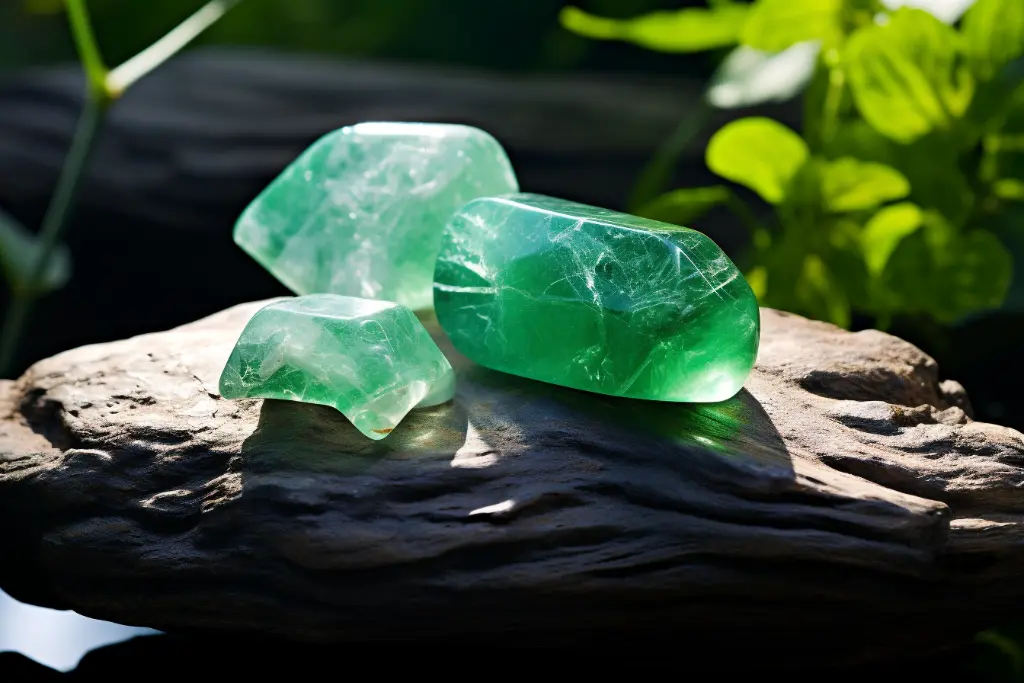 Another member of the soft gemstone club is jadeite. With a rating of 6-7 on the Mohs scale